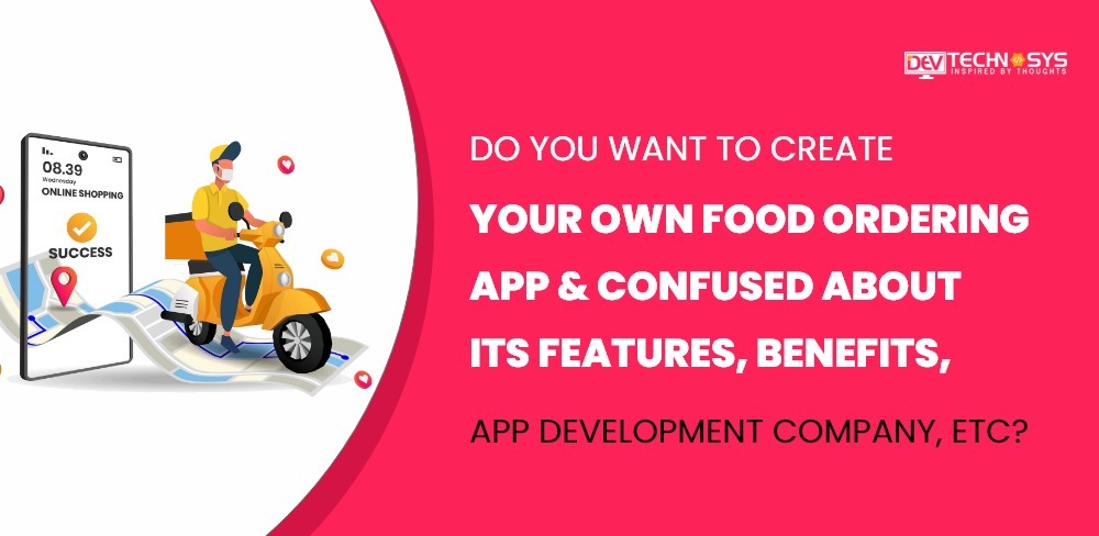 create your own food ordering app